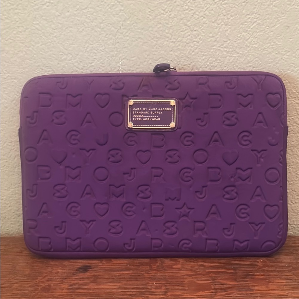 Marc By Marc Jacobs Purple Embossed Tablet Case